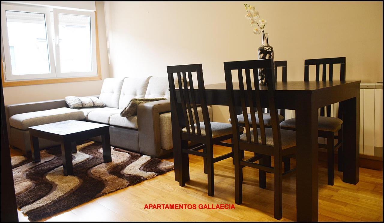 Apartamentos Gallaecia Val do Dubra ภายนอก รูปภาพ