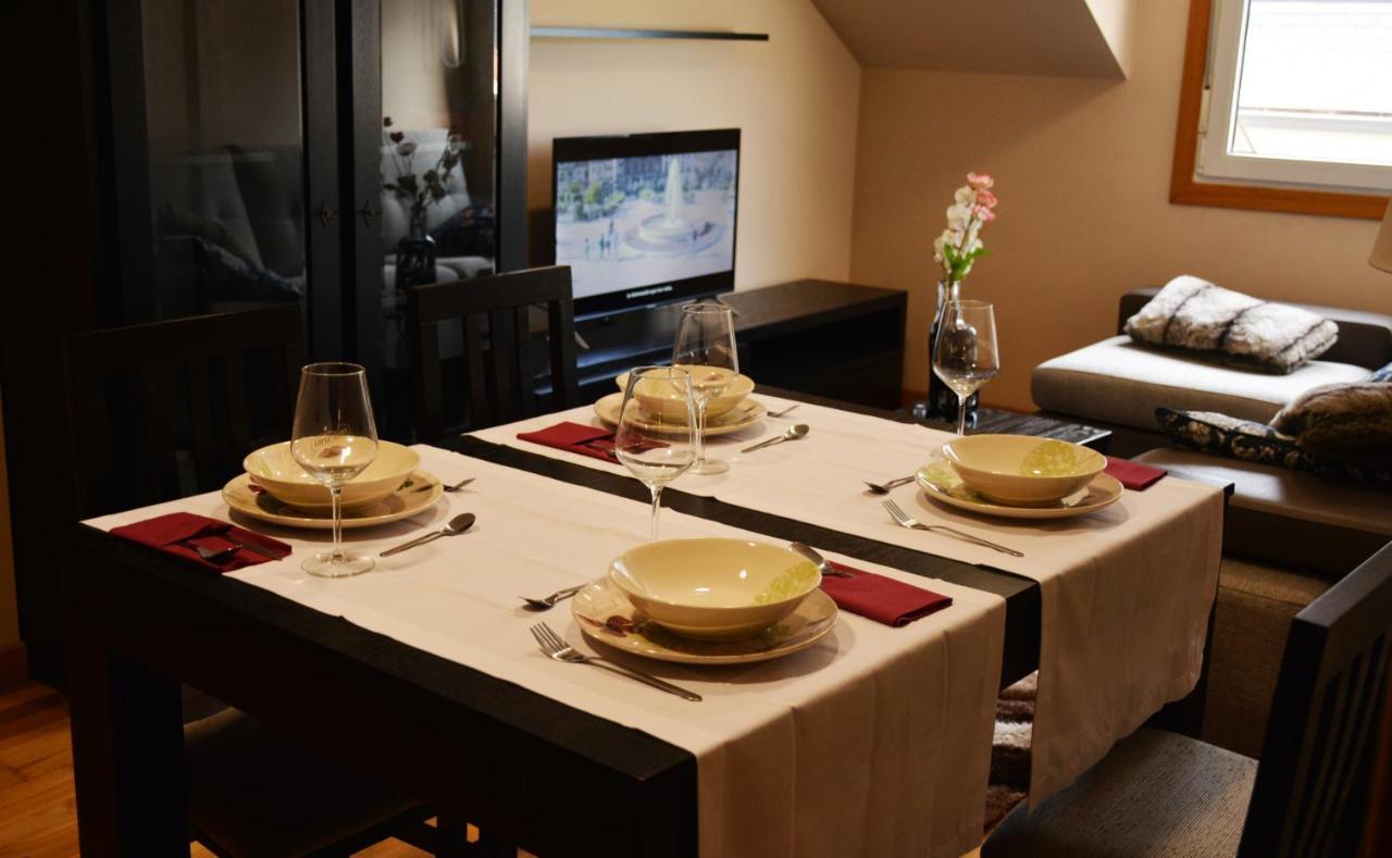 Apartamentos Gallaecia Val do Dubra ภายนอก รูปภาพ
